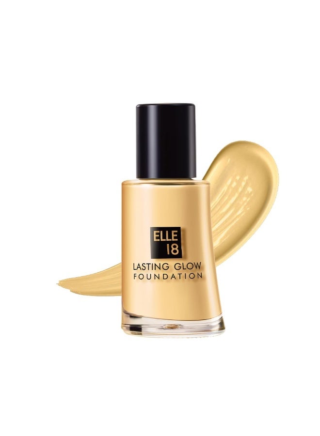 إل 18 كريم أساس Elle 18 Lasting Glow || 02 Marble || 27 مل - Image 1